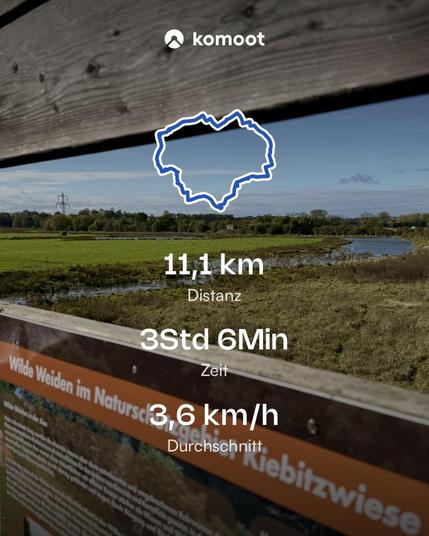 Übersicht zur Tour auf Komoot.