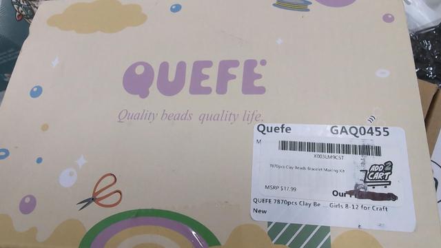 A product with a name spelled Q U E F E, which looks like queer, spelled Q U E E F and means "pussy-fart."